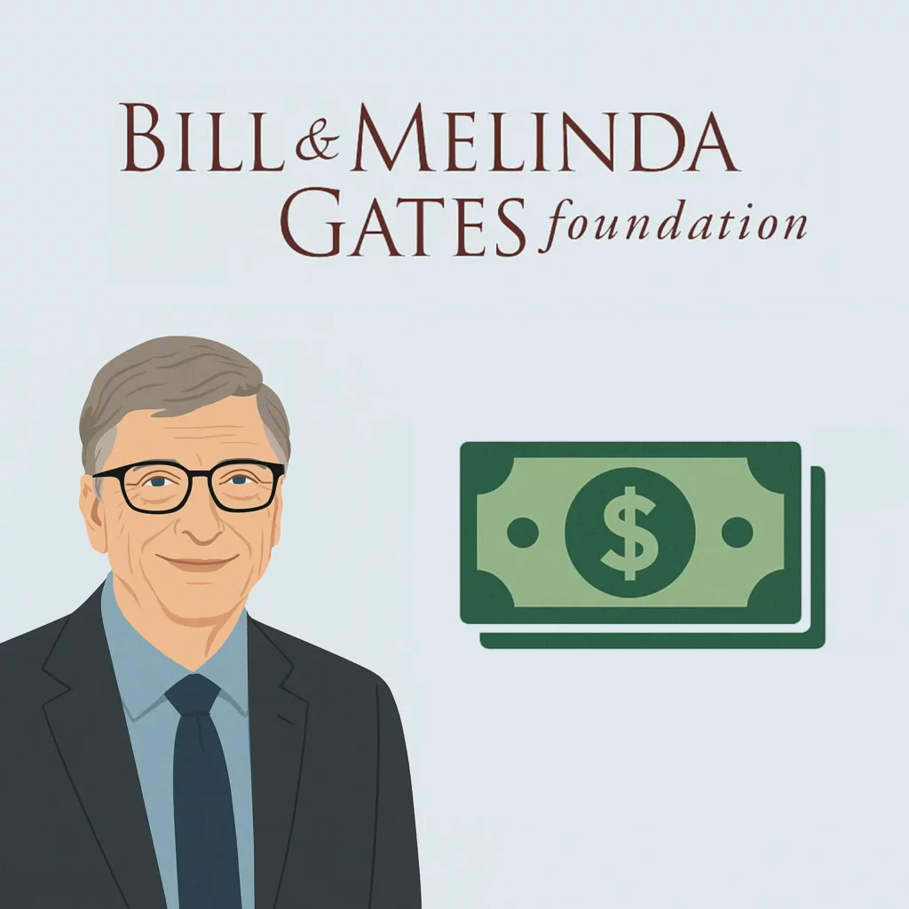 bill gates 99 pourcent fondation