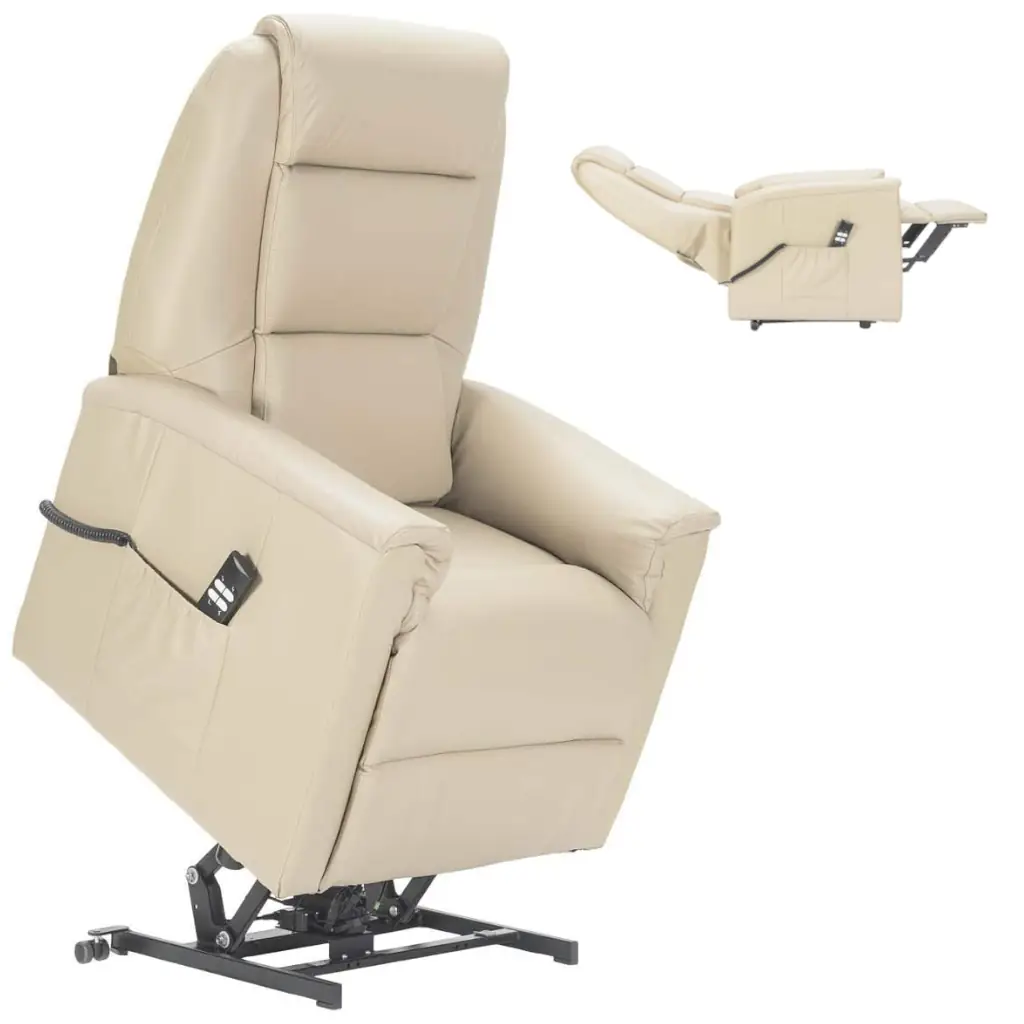 fauteuil releveur en cuir
