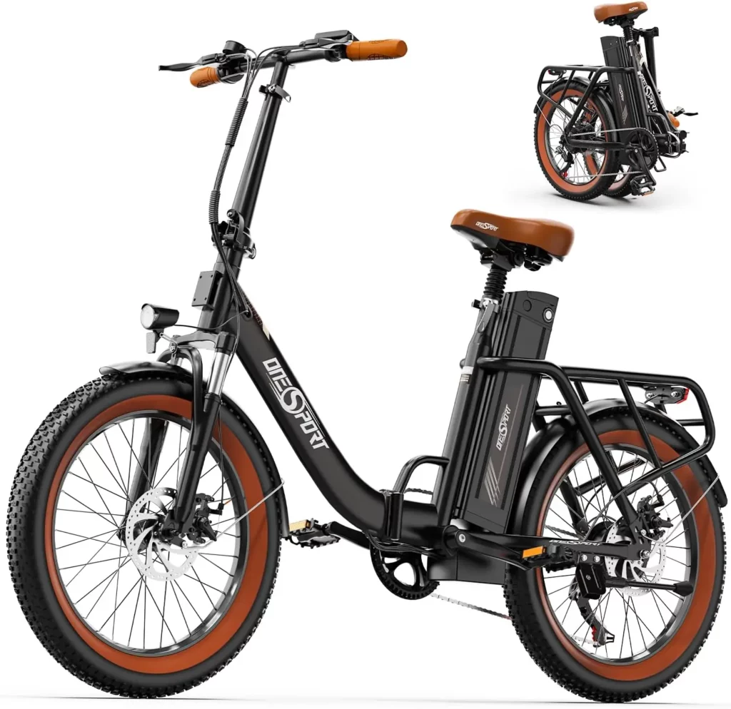 vélo électrique pliable train coffre
