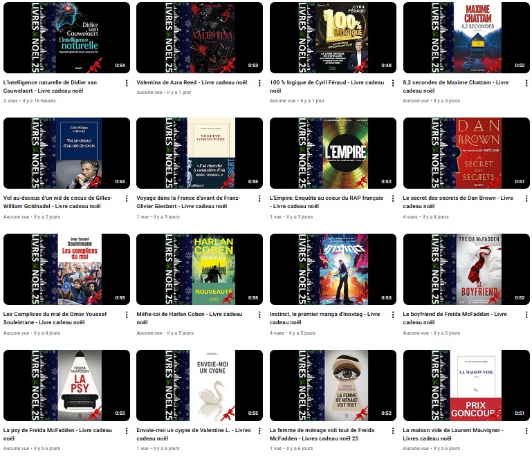 idée cadeau liste livres à offrir noel 2025