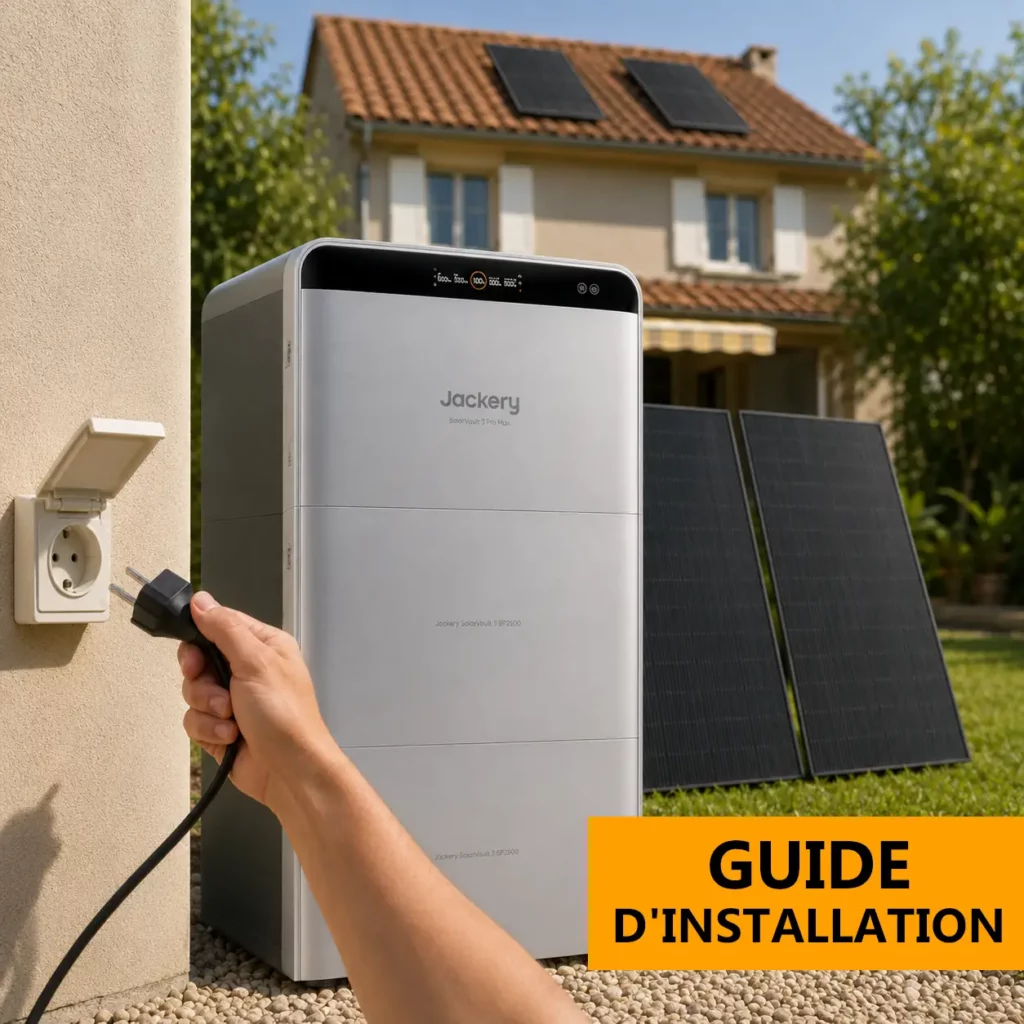 Guide d'installation kit panneau solaire batterie
